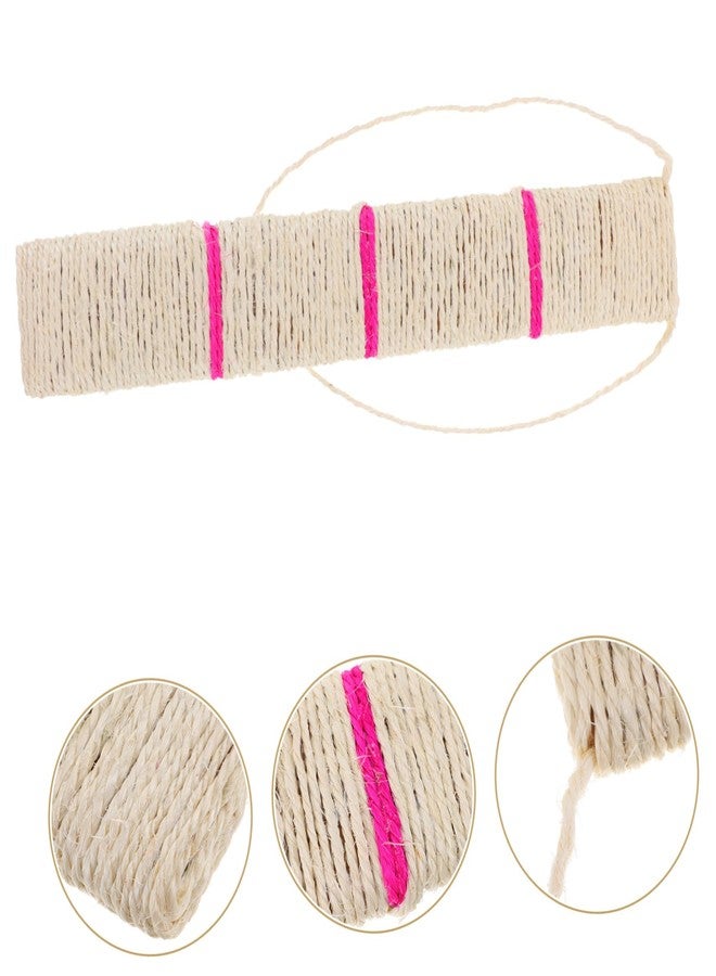 CORHAD Sisal Cat Scratcher Hanging Pad Random Color for Corners Durable Scratch Mat for Cats Healthy Outlet for Natural Instincts Keeps Cats Entertained and Engaged - Image 4